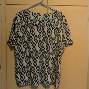 Denim and Company short sleeve shirt